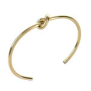 Gold Minimalist Knot Bracelet